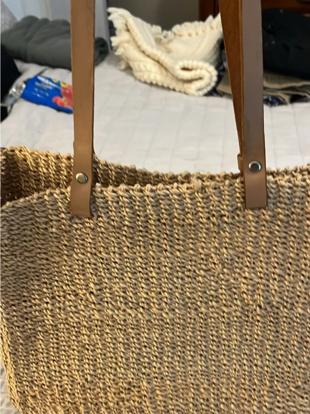 no brand handwoven natural